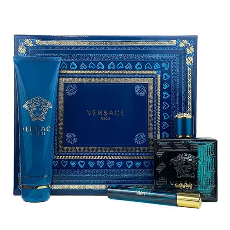 versace men's 4-pc. eros gift set|Versace Eros 3.4 oz price.